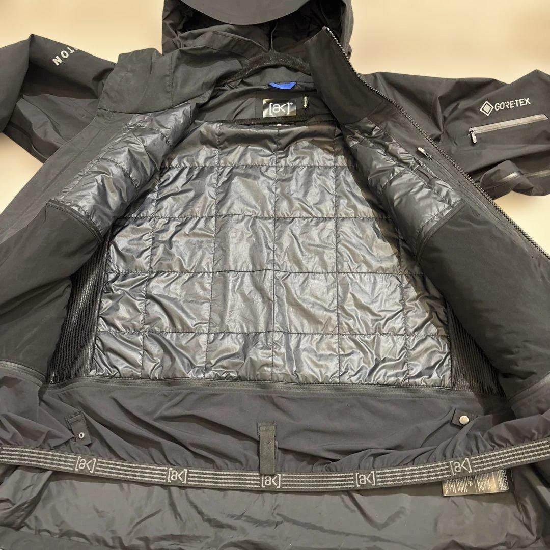 Burton [ak] スノーボードジャケット 黒 ブラック XL