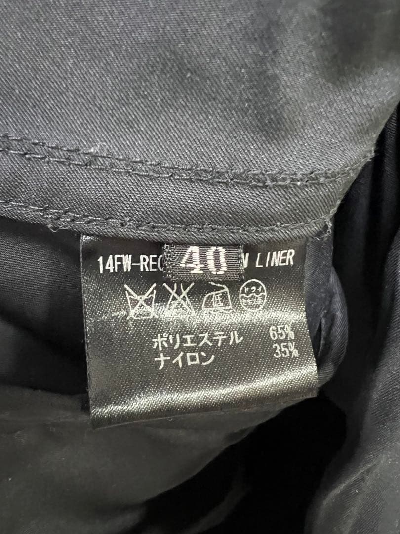 THE RERACS⭐︎モッズコート⭐︎ブラック⭐︎サイズ40