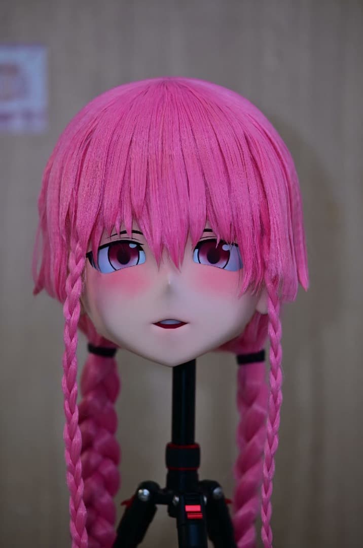 即納 全頭マスク 我妻由乃　2個顔交換コスプレ 着ぐるみkigurumi