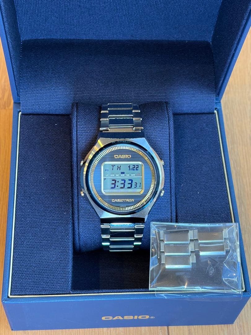 カシオウオッチ50周年記念モデル CASIOTRON TRN-50SS-2AJR