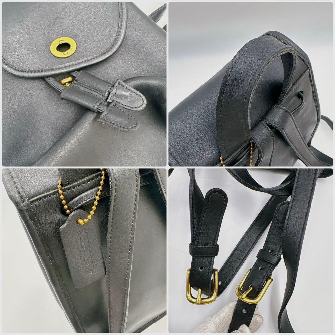 ほぼ未使用✨コーチ COACH オールドコーチ ミニリュックUSA製