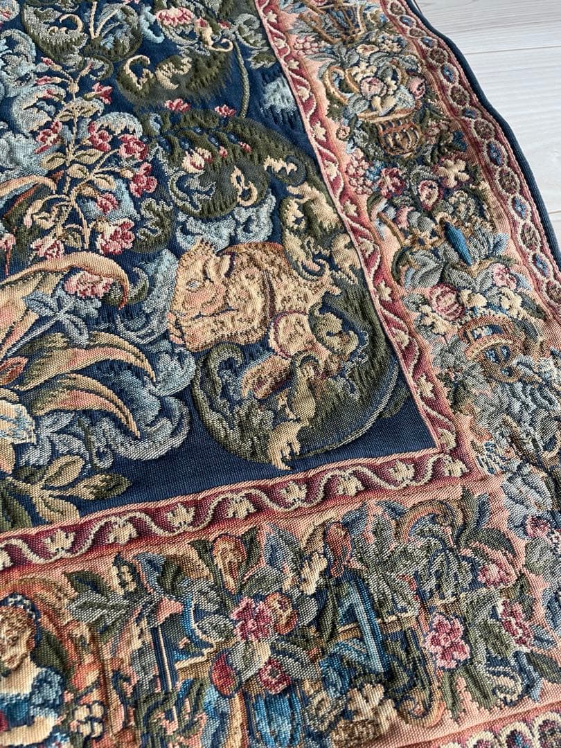 ビンテージ　タペストリー　鳥　壁掛け　Tapisseries du Lion