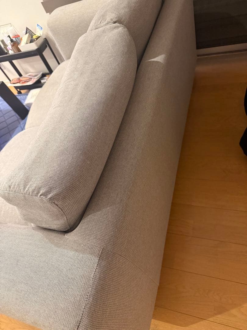 無印良品 ソファ フェザー ポケットコイル 2シーター