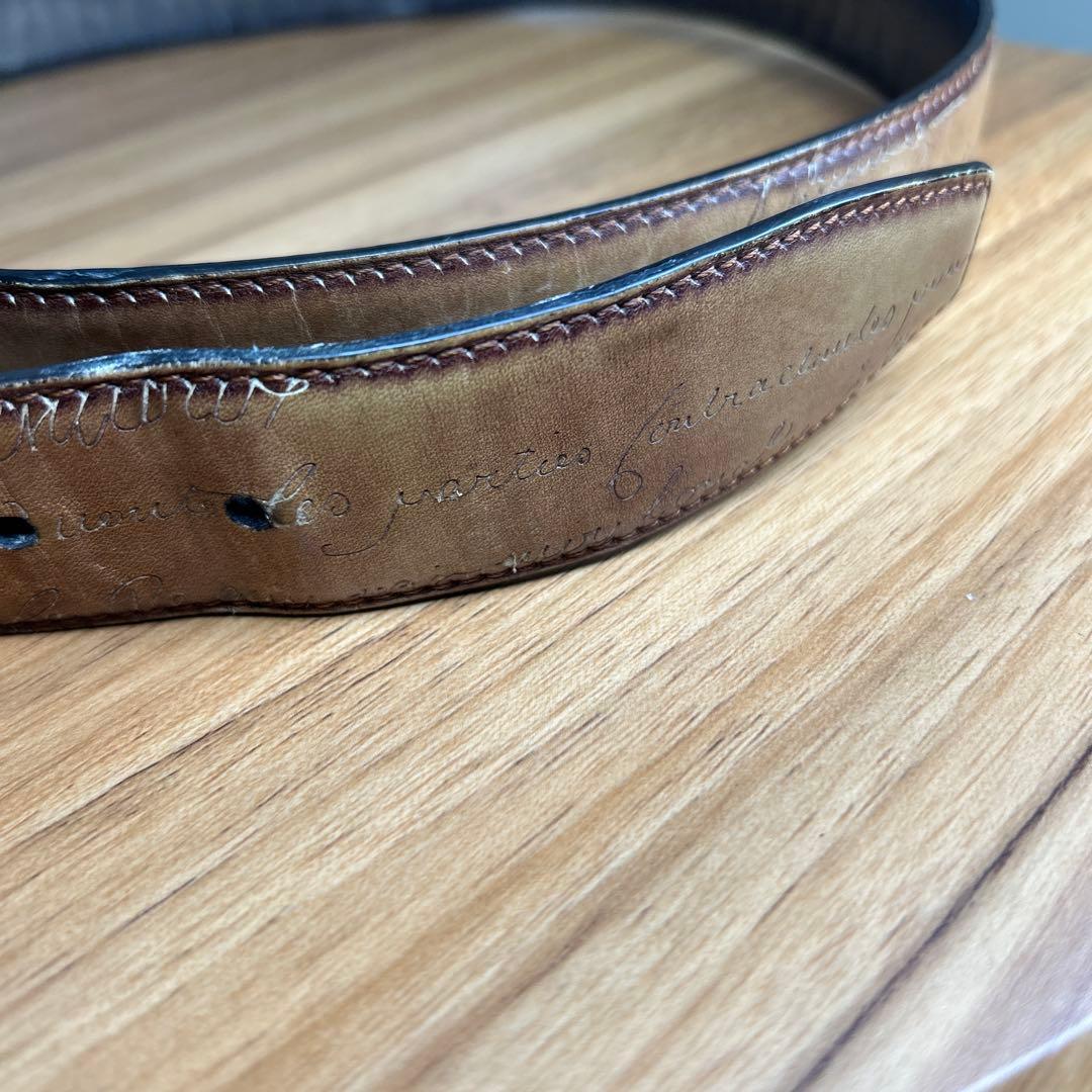 BERLUTI リバーシブルベルト 95/38