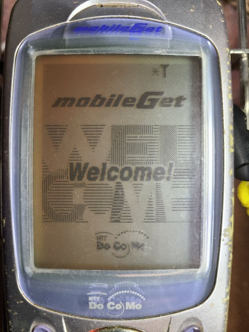 NTTDoKoMo　ドコモ　　　　　　　　　　　モバイルゲット「PAT」希少携帯