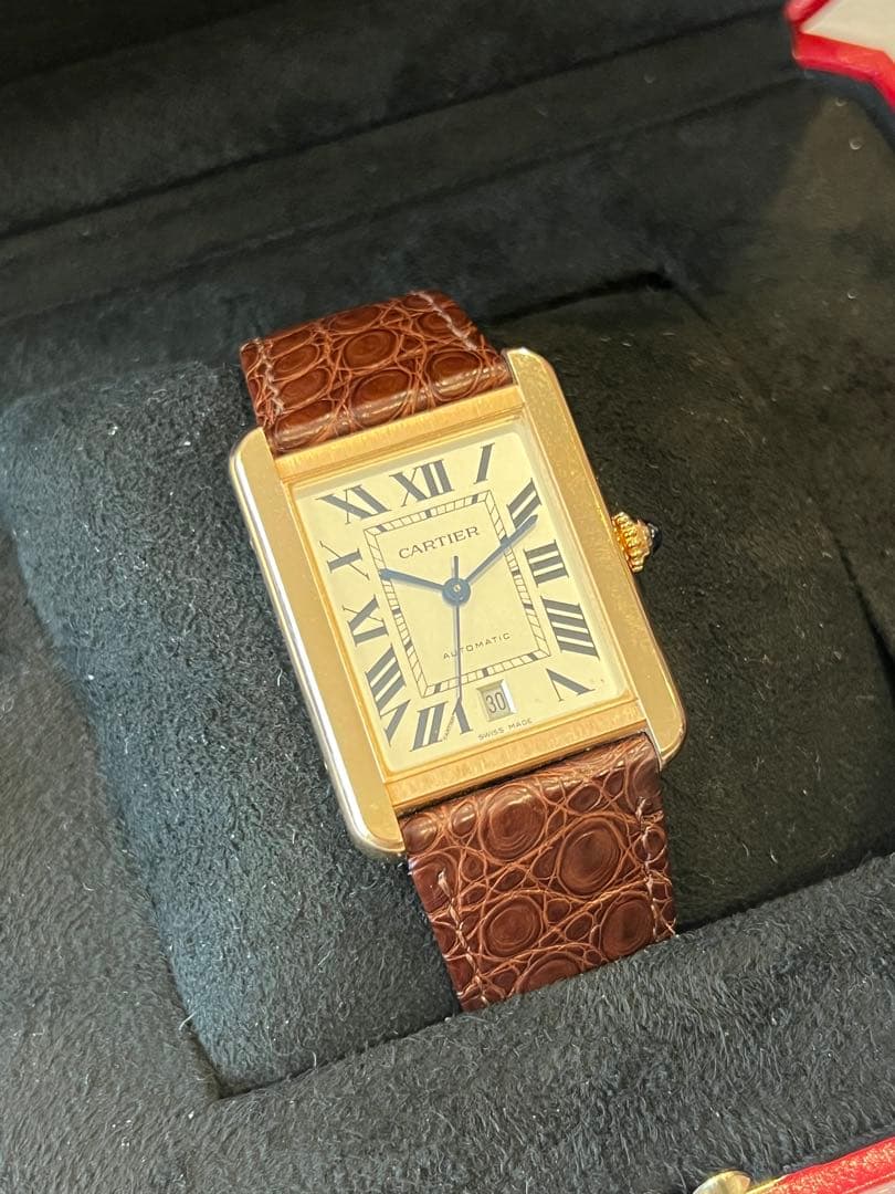 値下げ‼️Cartier TANK SOLO XL自動巻き
