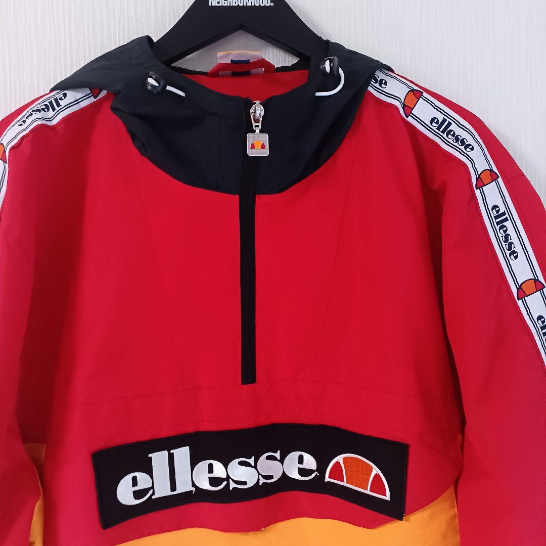 ellesse 90'sアノラックパーカー エレッセ　ナイロンジャケット