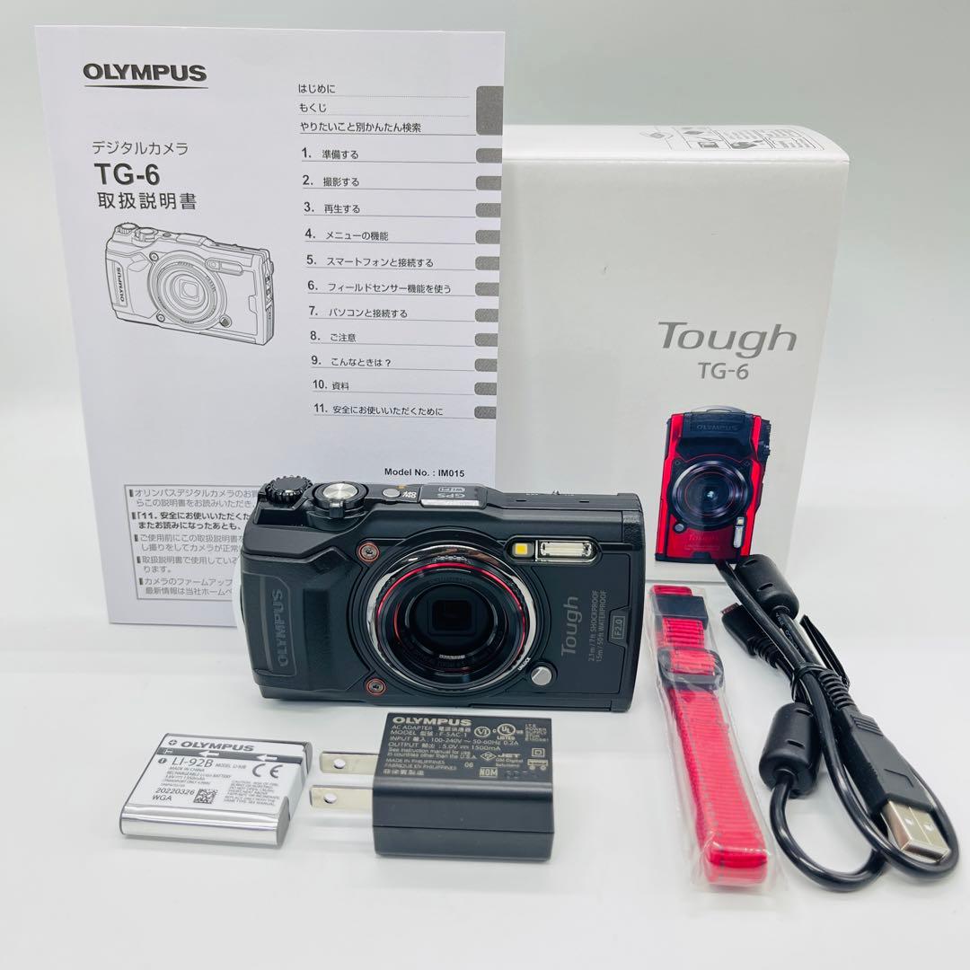 動作確認のみ　オリンパス OLYMPUS Tough TG-6 カメラ