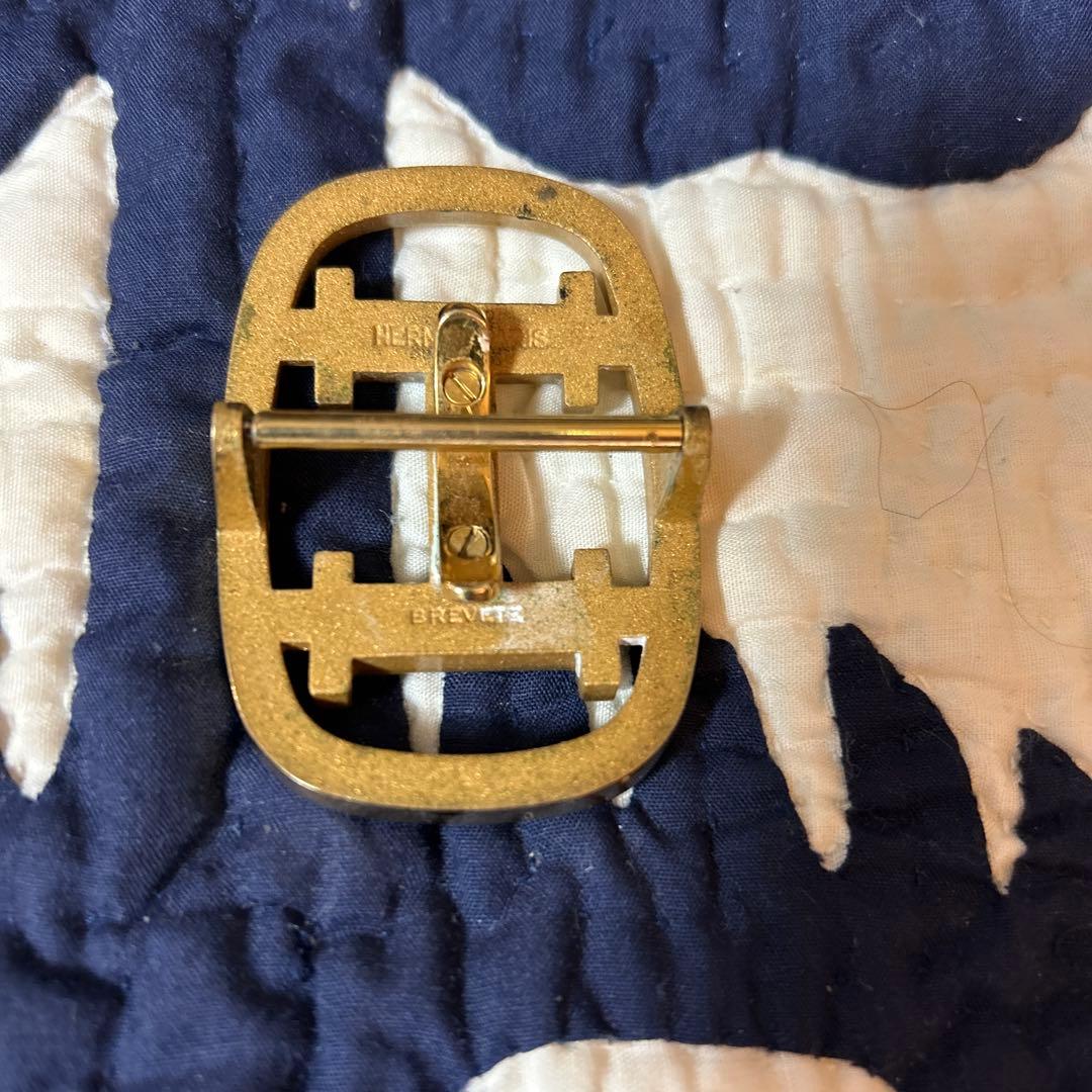 HERMÈS レザー ベルト リバーシブル