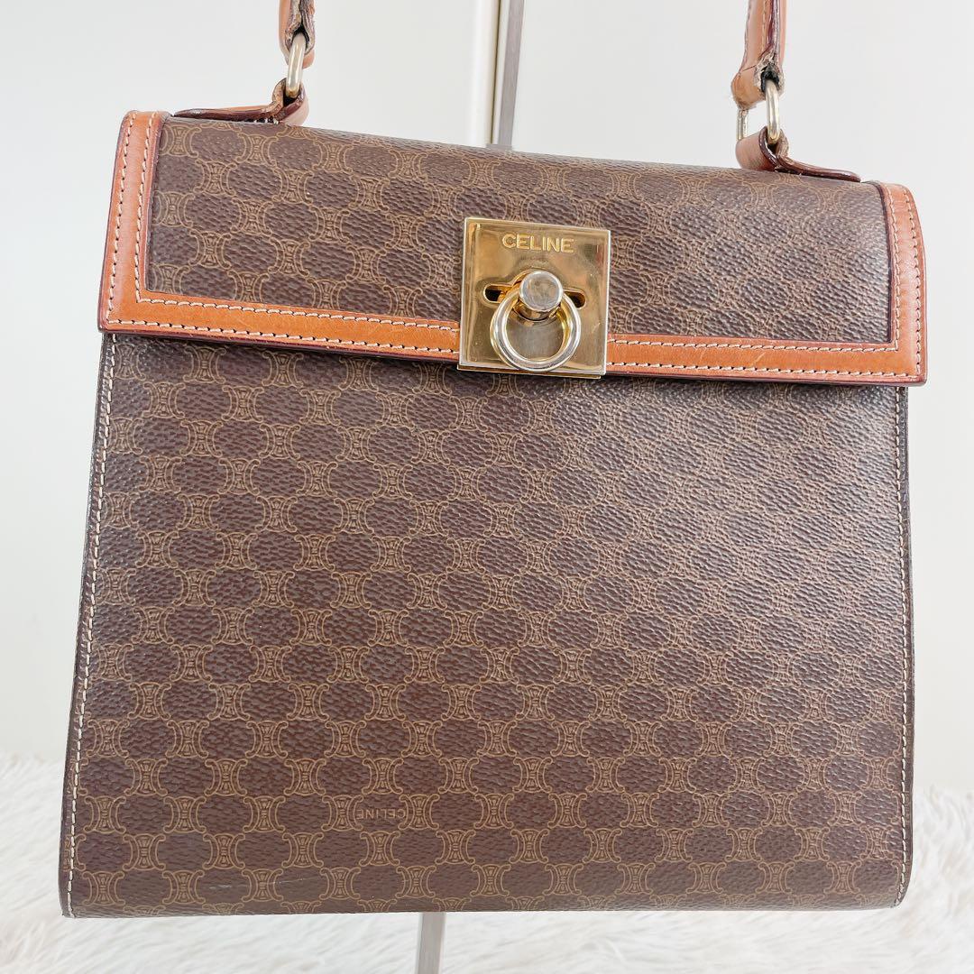 CELINE セリーヌ 2way ハンドバッグ　ショルダーバッグ　ヴィンテージ
