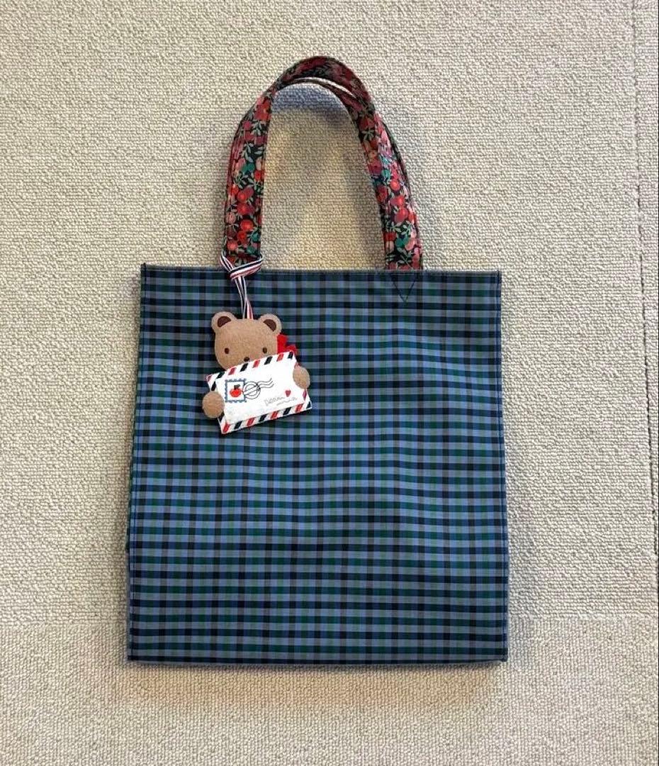 ファミリア カスタム トートバッグ カスタマイズ チャーム リバティ VIP限定