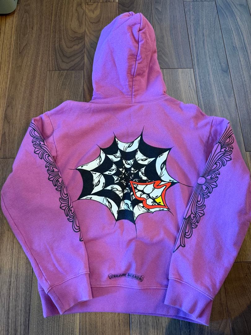 クロムハーツ／マッティボーイ SPIDER WEB HOODIE パーカー