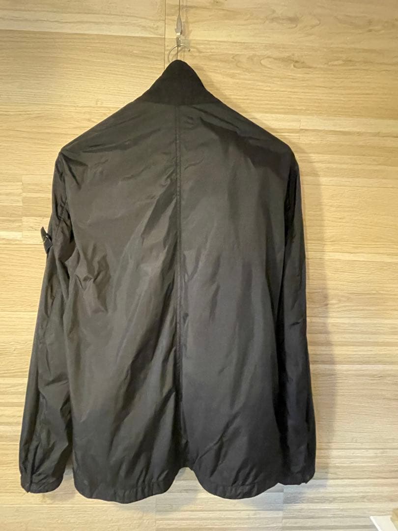 【値下不可】STONE  ブラック ナイロンジャケット　L
