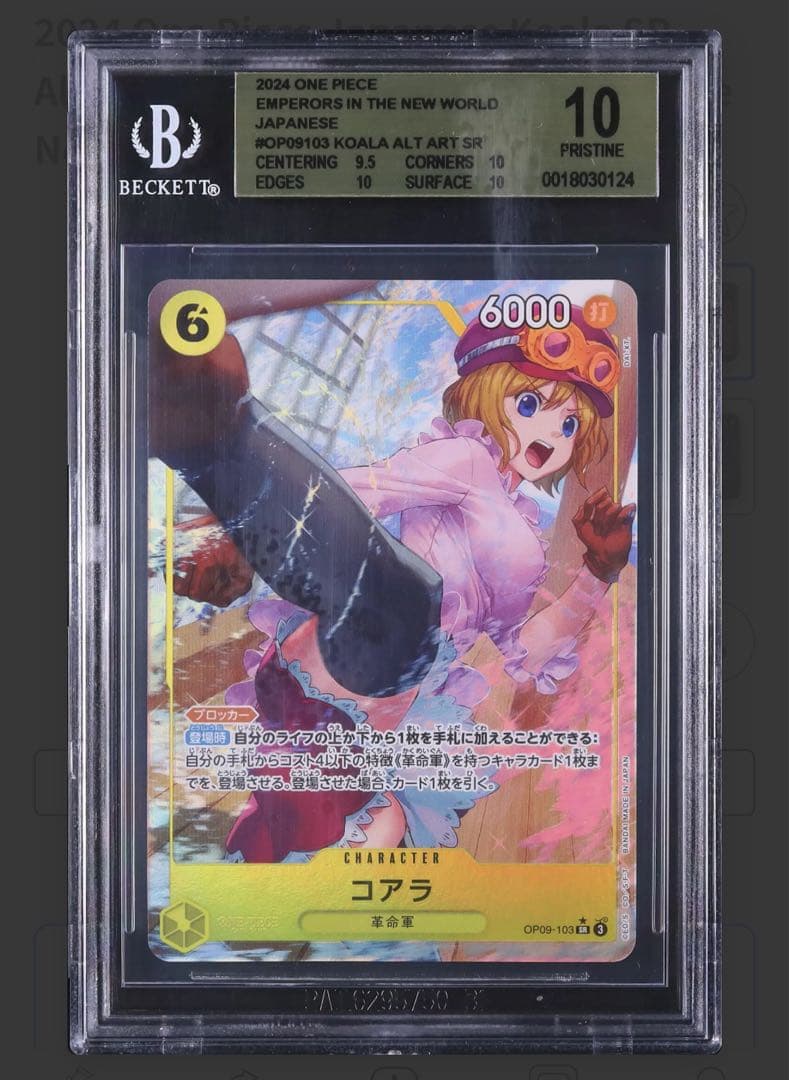 コアラ SR パラレル OP09-103 BECKETT 10