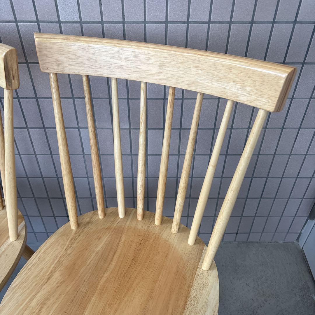 北欧◾️ウィンザーチェア　air-dining c01 NA 2脚