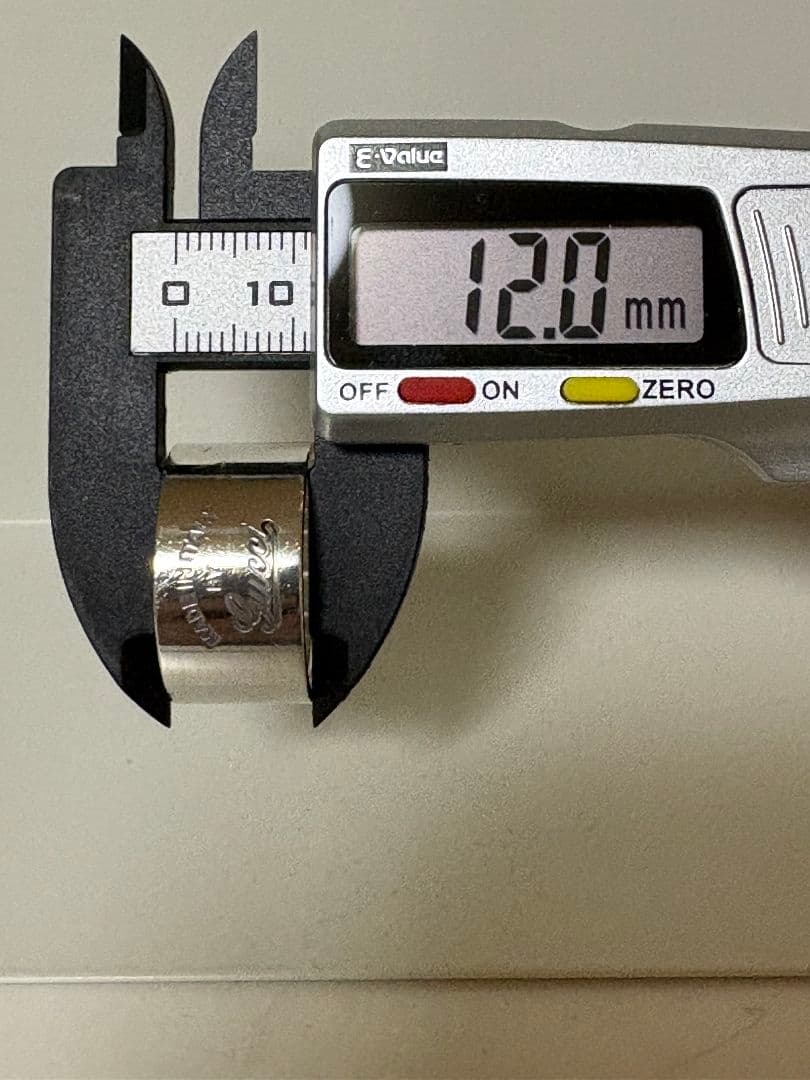 GUCCI ヴィンテージロゴリング 刻印サイズ19号【箱/ポーチ付】