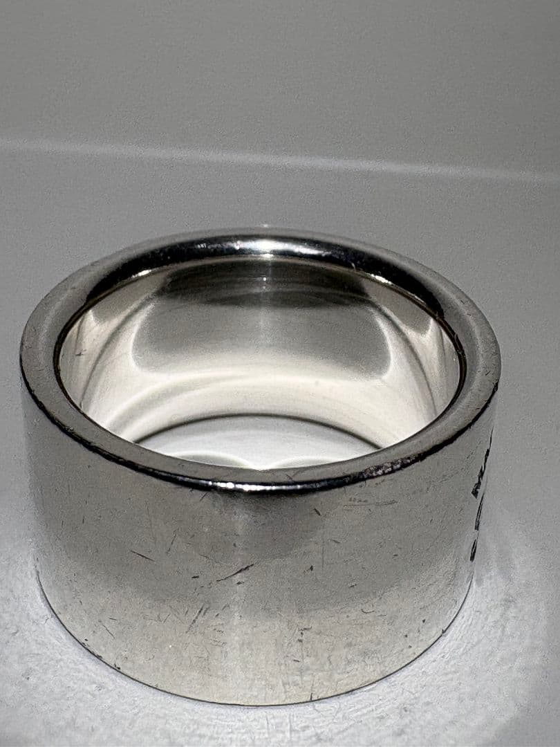 GUCCI ヴィンテージロゴリング 刻印サイズ19号【箱/ポーチ付】