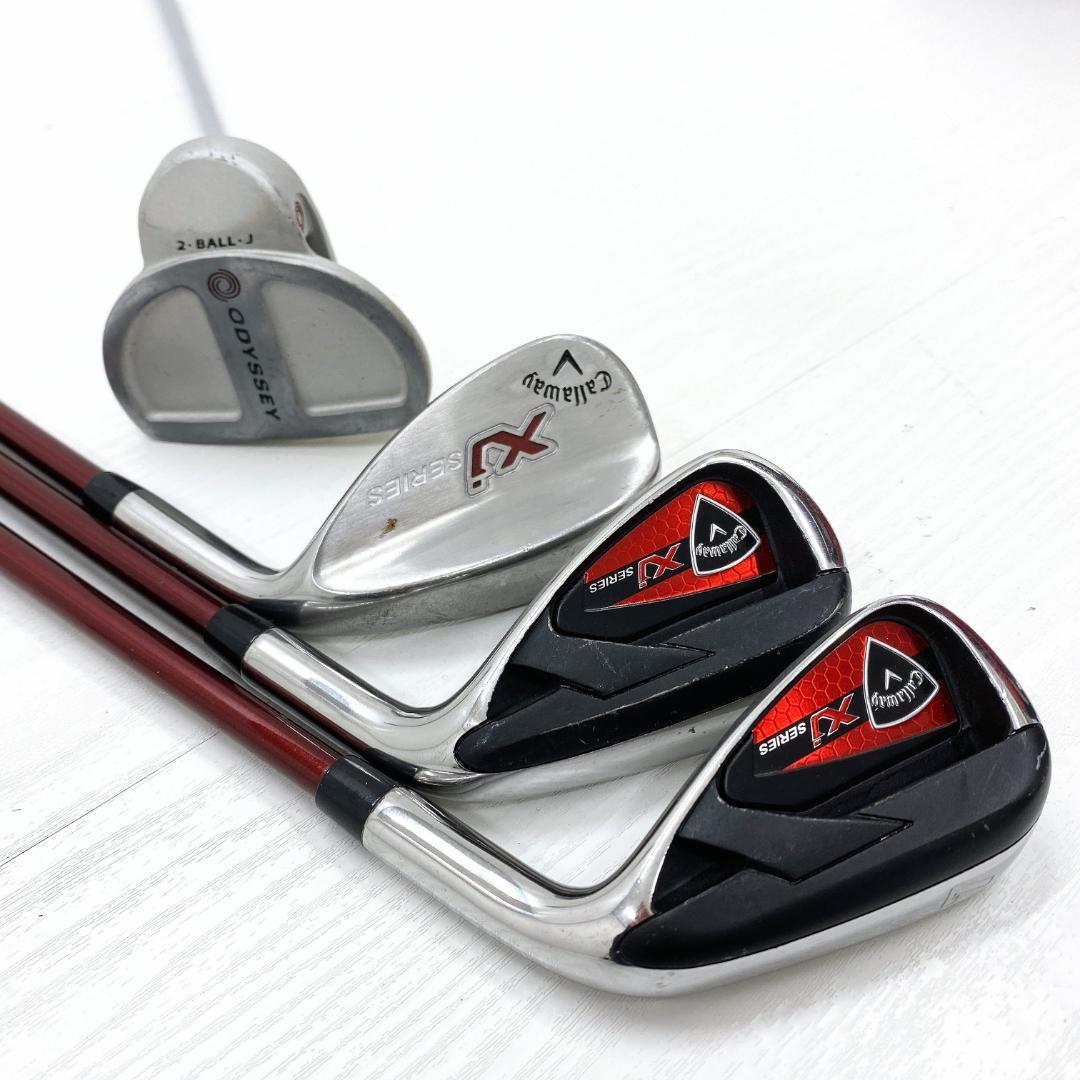 【子供用‼】 Callaway キャロウェイ ジュニア ゴルフクラブセット Xj