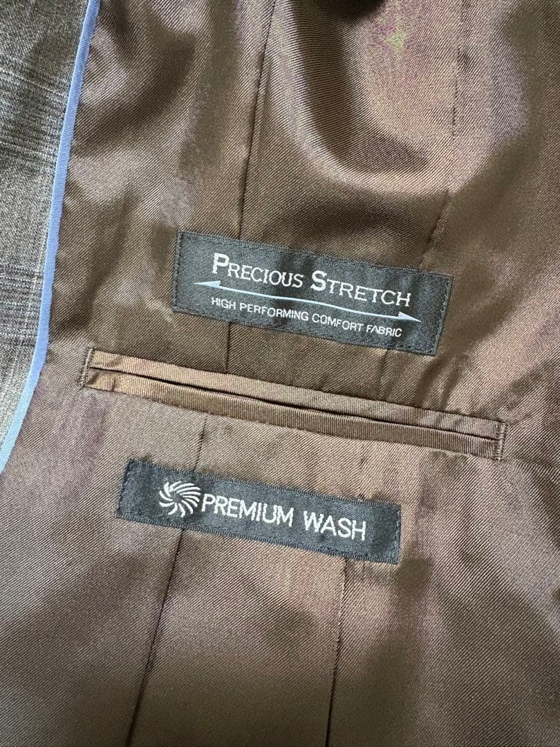 お値下げ不可⭐️AOKI LES MUES チェック柄スーツ Lサイズ