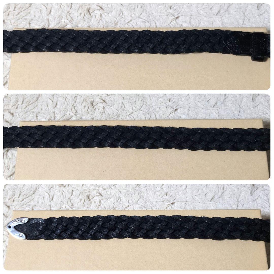 極美品 希少 Saddler's 25MM プンターレ メッシュベルト 黒