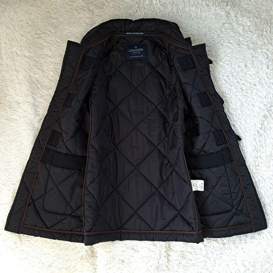 ロンドントラディション トゥモローランド別注 キルティングダッフルコート 英国製