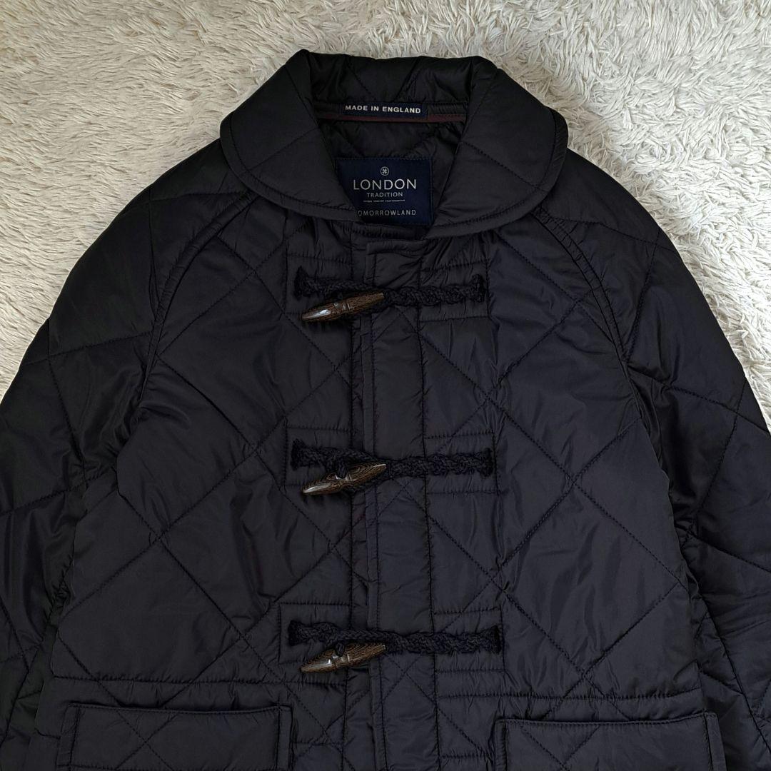 ロンドントラディション トゥモローランド別注 キルティングダッフルコート 英国製