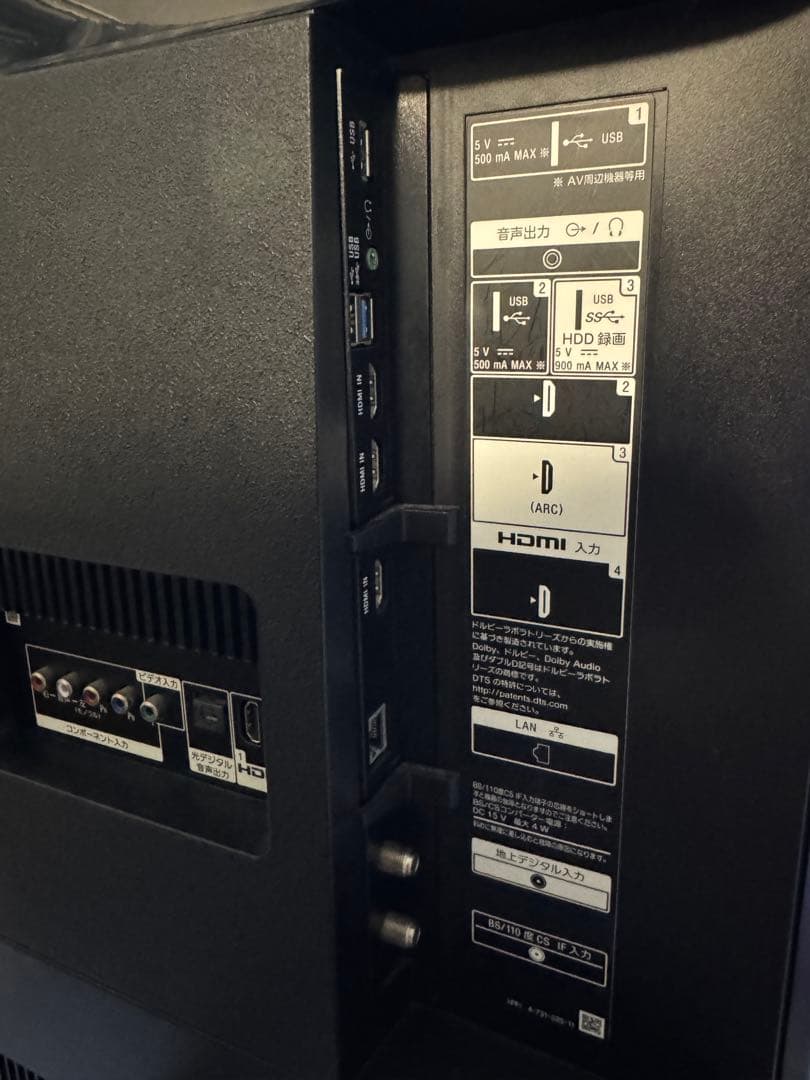 SONY BRAVIA KJ-43X8500F 43インチ 液晶テレビ