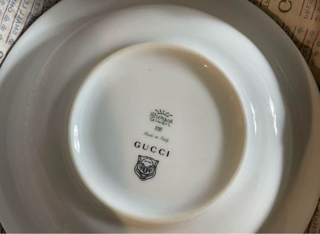 GUCCI ジノリ　アクセサリートレイ