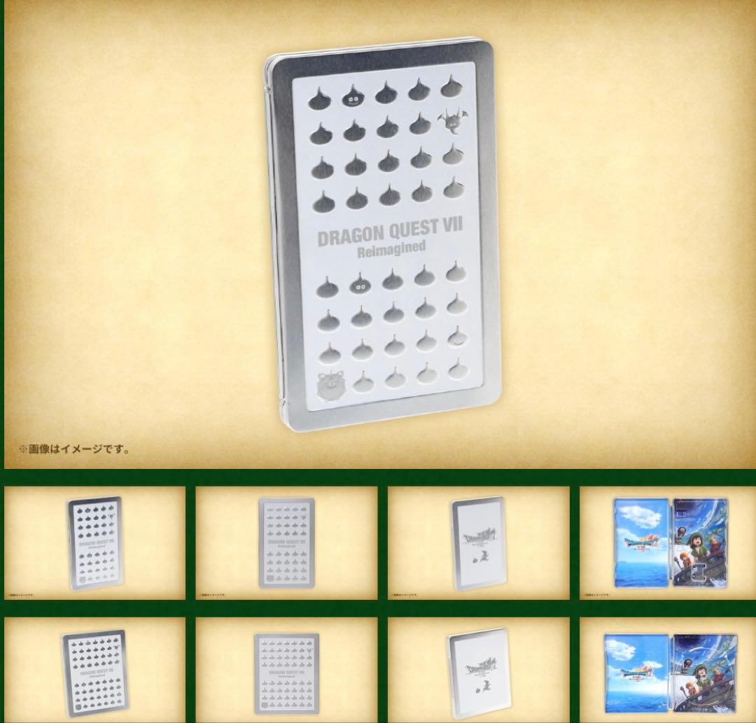 ドラゴンクエストⅦ Reimagined 超豪華版＋特典ピンズ　ソフトなし