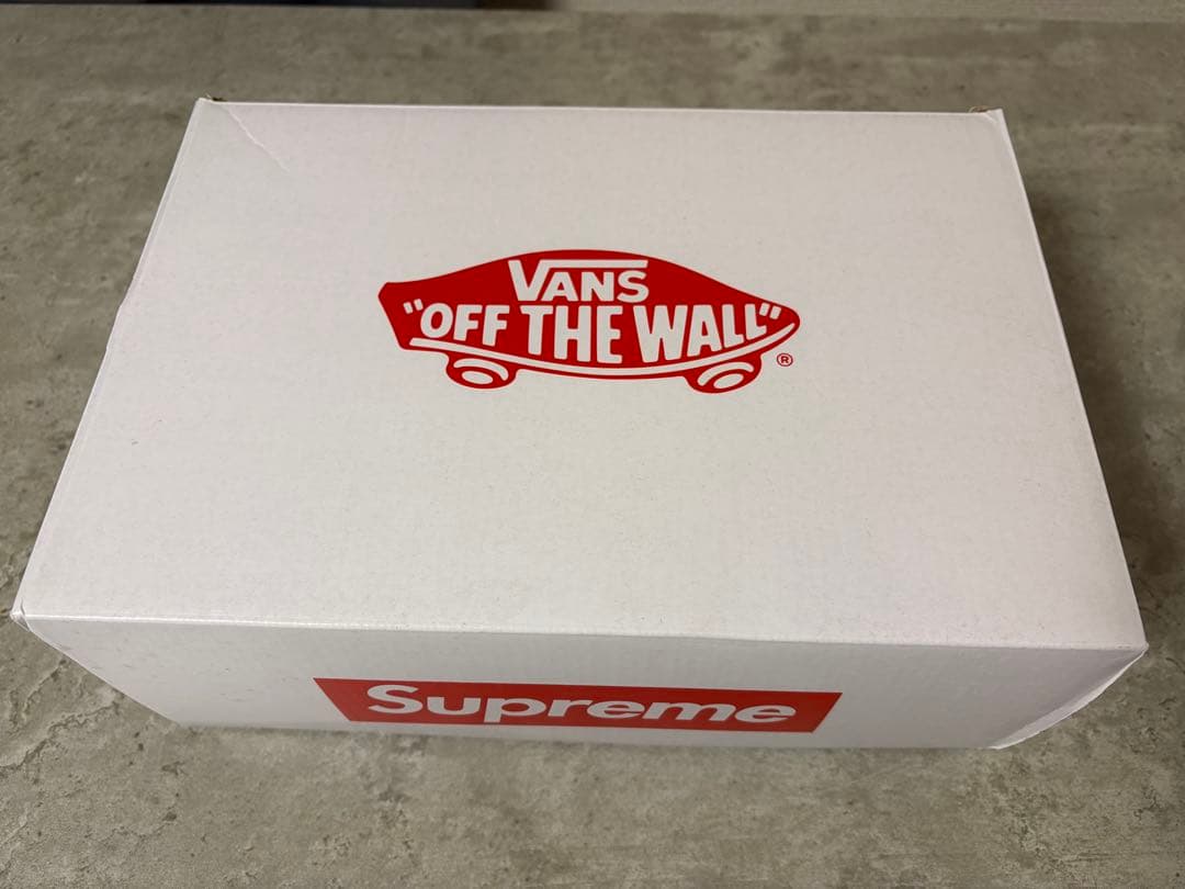 supreme vans レオパード　ハーフキャブ US8 26.0cm