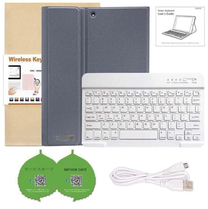 イタリアデザインでお洒落♪❤ペン収納ホルダー搭載❣iPadケース＆キーボード