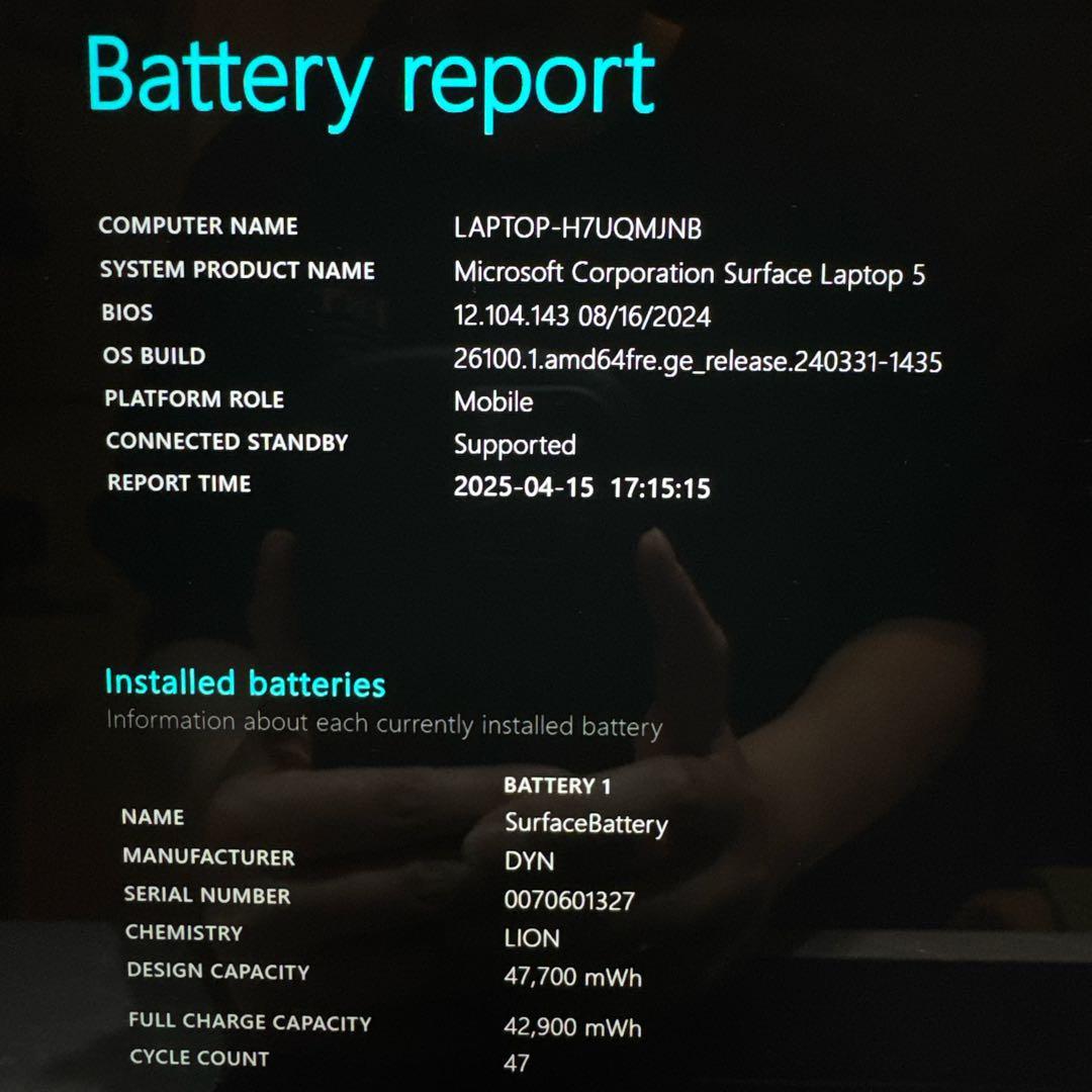 極美品‼️Surface Laptop5☘️第12世代☘️ノートパソコン☘最新モデル❣️