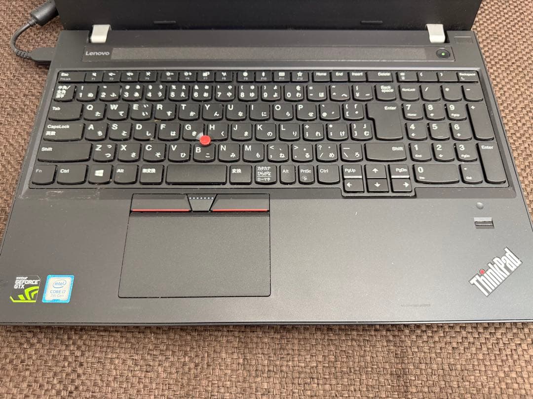 Lenovo　レノボ　ThinkPad　Core i7 　ノート１５インチ