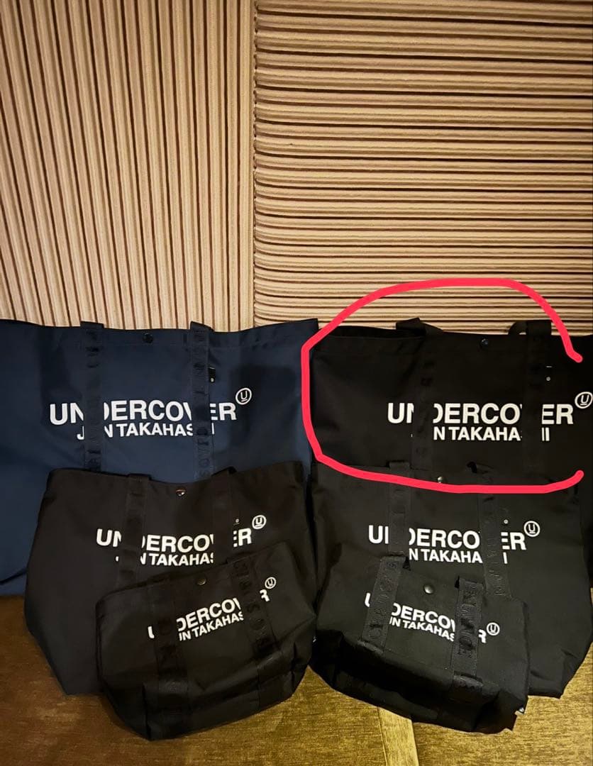 UNDERCOVER トートバッグ ブラック