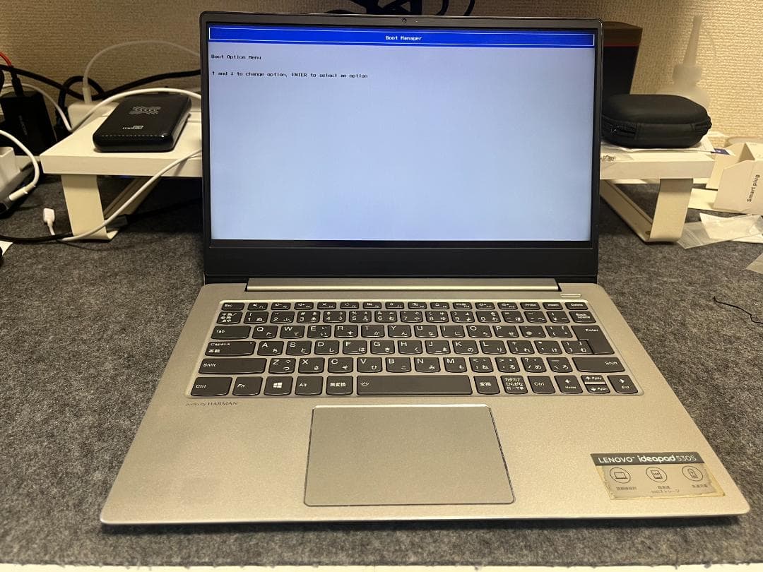 Lenovo 530S AMD Ryzen 5［BIOSまでの動作確認済み］