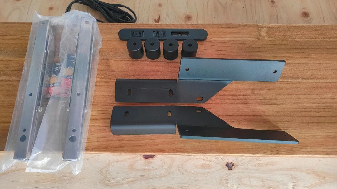 [デリカD5専用] 折り畳み2ndシートテーブルALLセット（前期・後期対応）