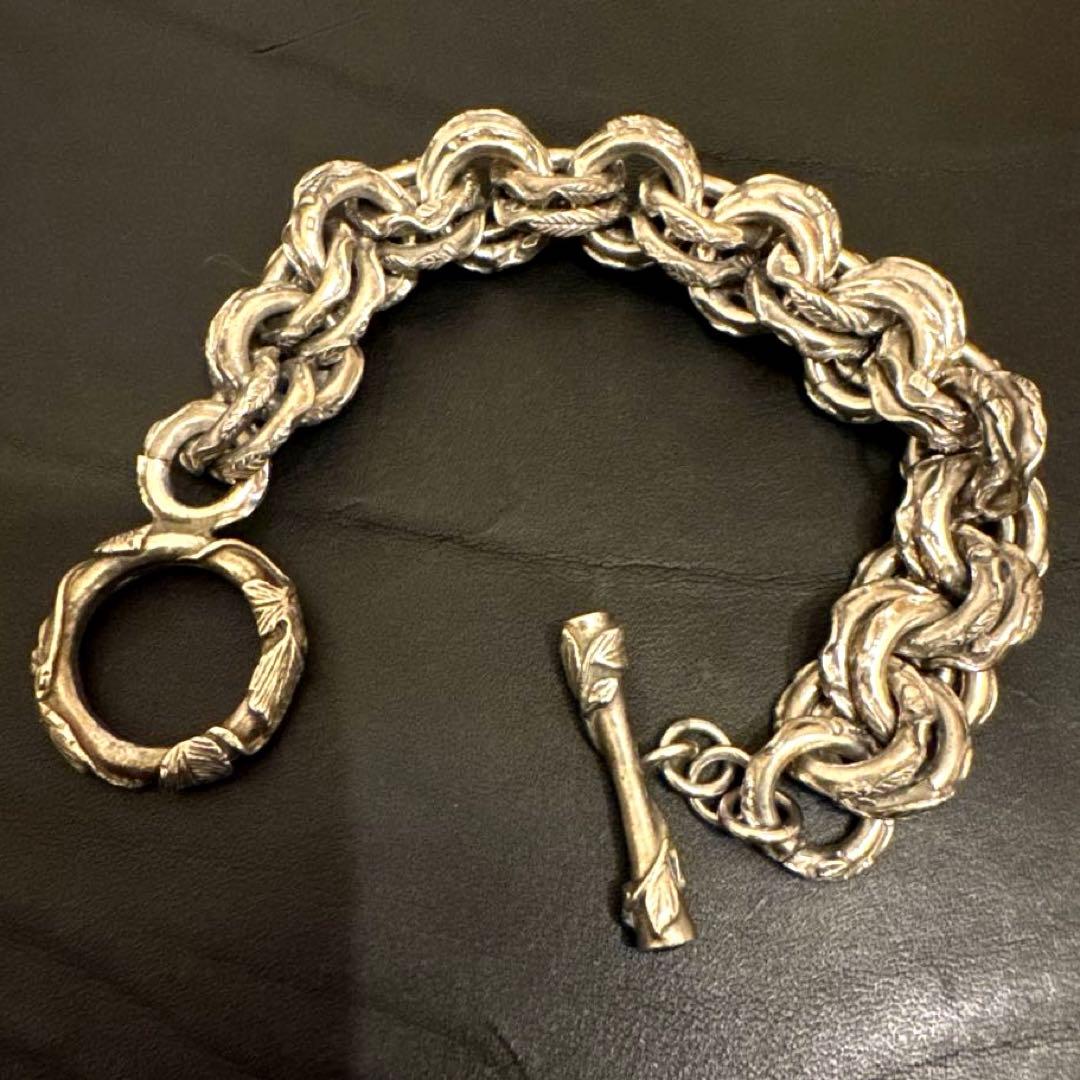 Ugo Cacciatori シルバーブレスレッド　ウーゴカッチャチャトーリ