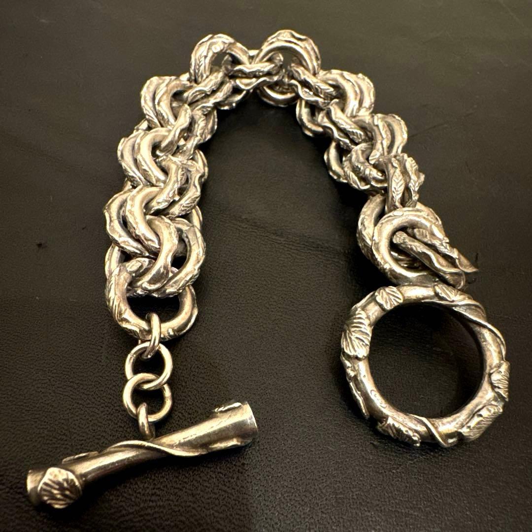 Ugo Cacciatori シルバーブレスレッド　ウーゴカッチャチャトーリ