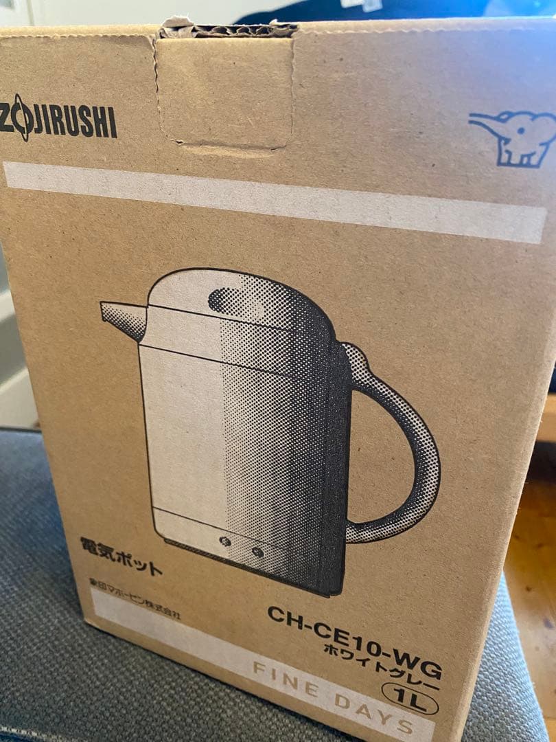 象印 電気ポット CH-CE10-WG 1L ホワイト　新品
