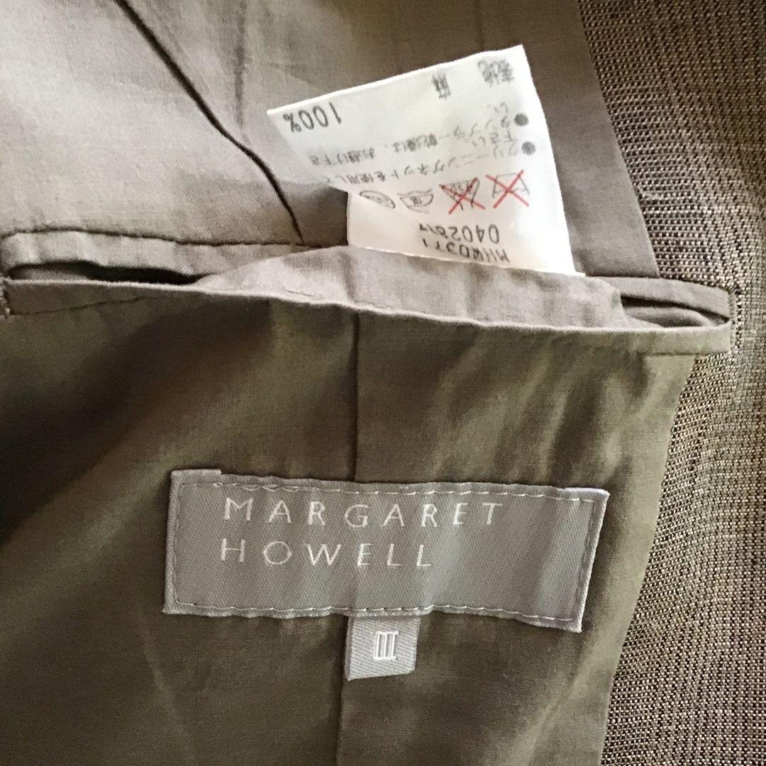 マーガレットハウエルスーツ　　サイズ3 Lサイズ