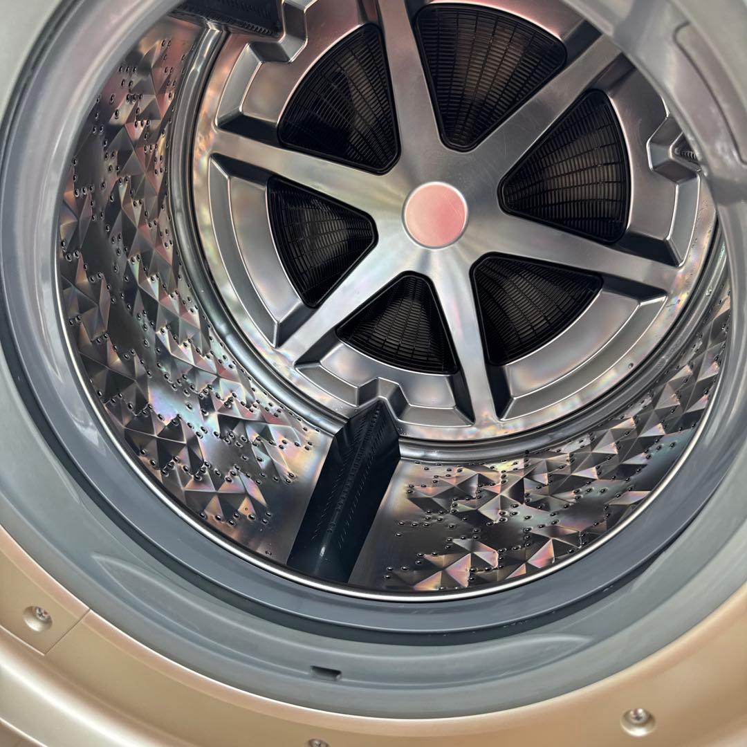 送料込 Panasonic ドラム式洗濯乾燥機11kg/6kg インテリアドラム