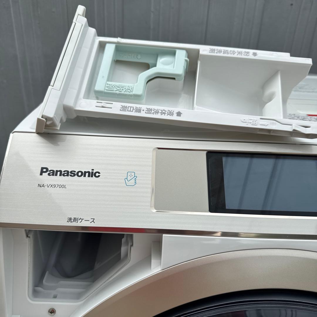 送料込 Panasonic ドラム式洗濯乾燥機11kg/6kg インテリアドラム