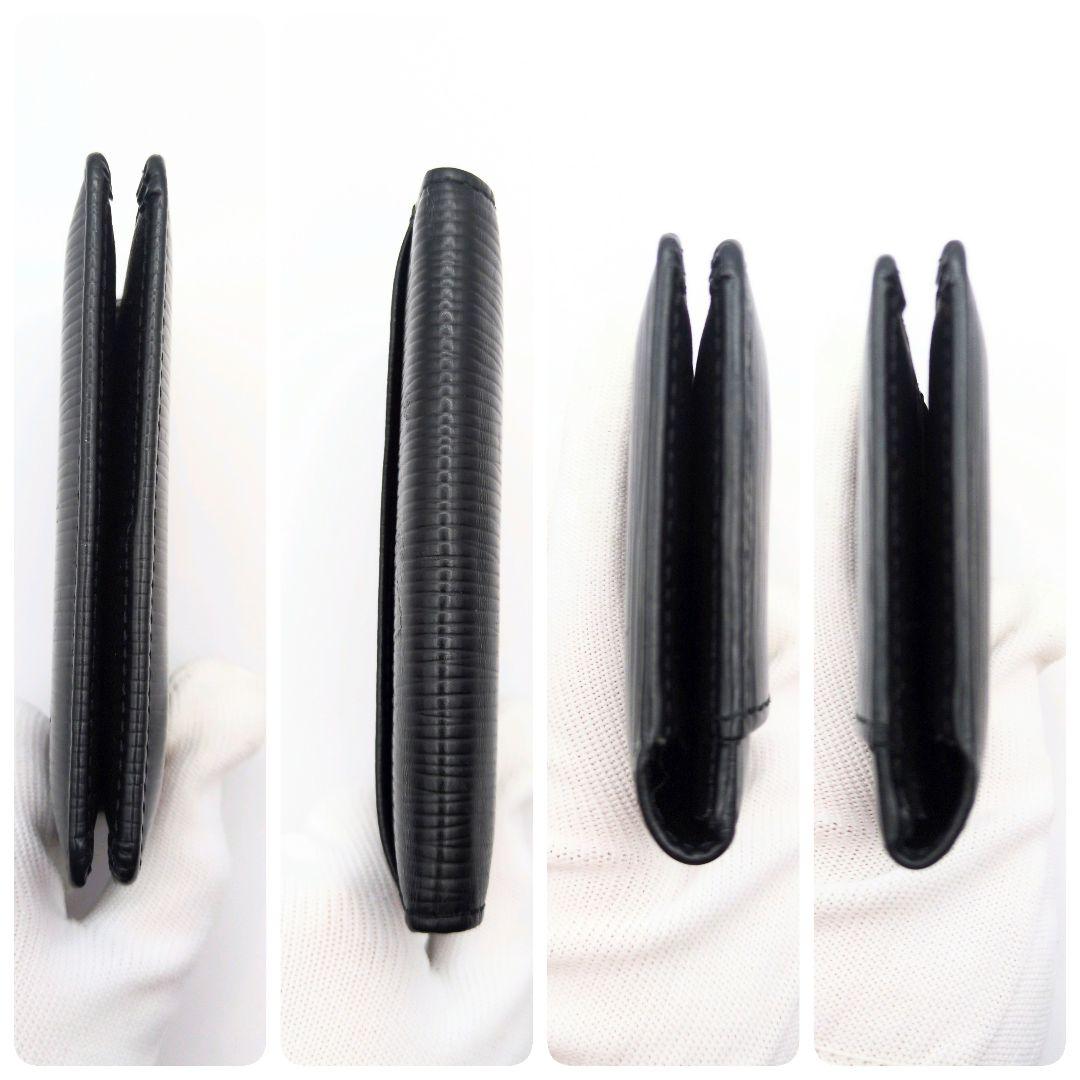 鑑定済✨ルイヴィトン 名刺入れ エピ オーガナイザー ドゥ ポッシュ ノワール