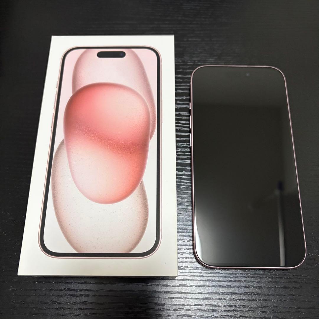 J*N様 Apple iPhone 15 ピンク 本体