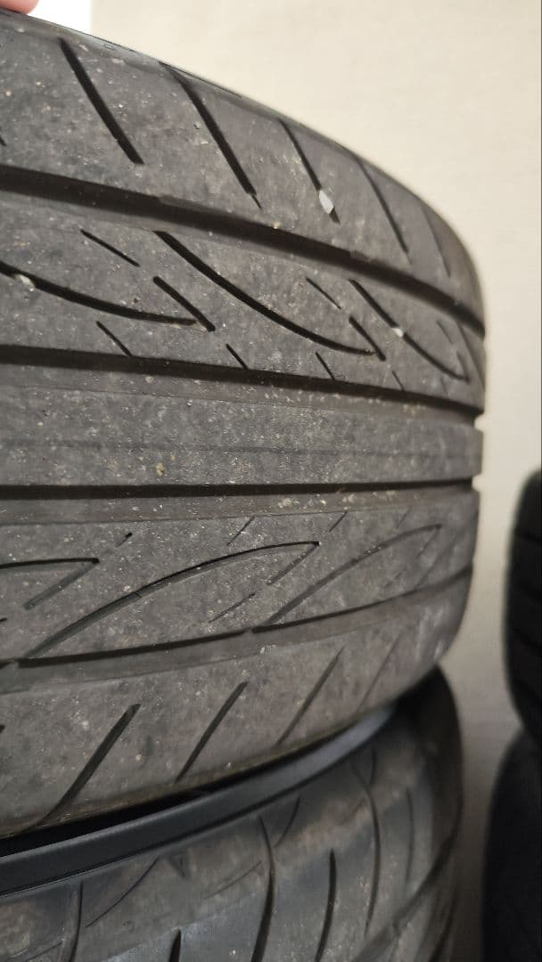 千葉県手渡し　エンケイPF01 100-4H 6.5J +53 4本