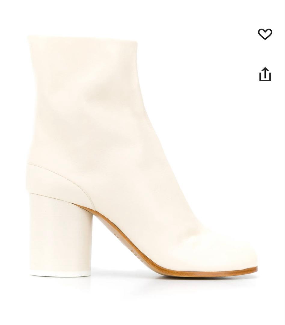 お値下げ【新品未使用】メゾンマルジェラ　TABIブーツ　37.5 8cmヒール