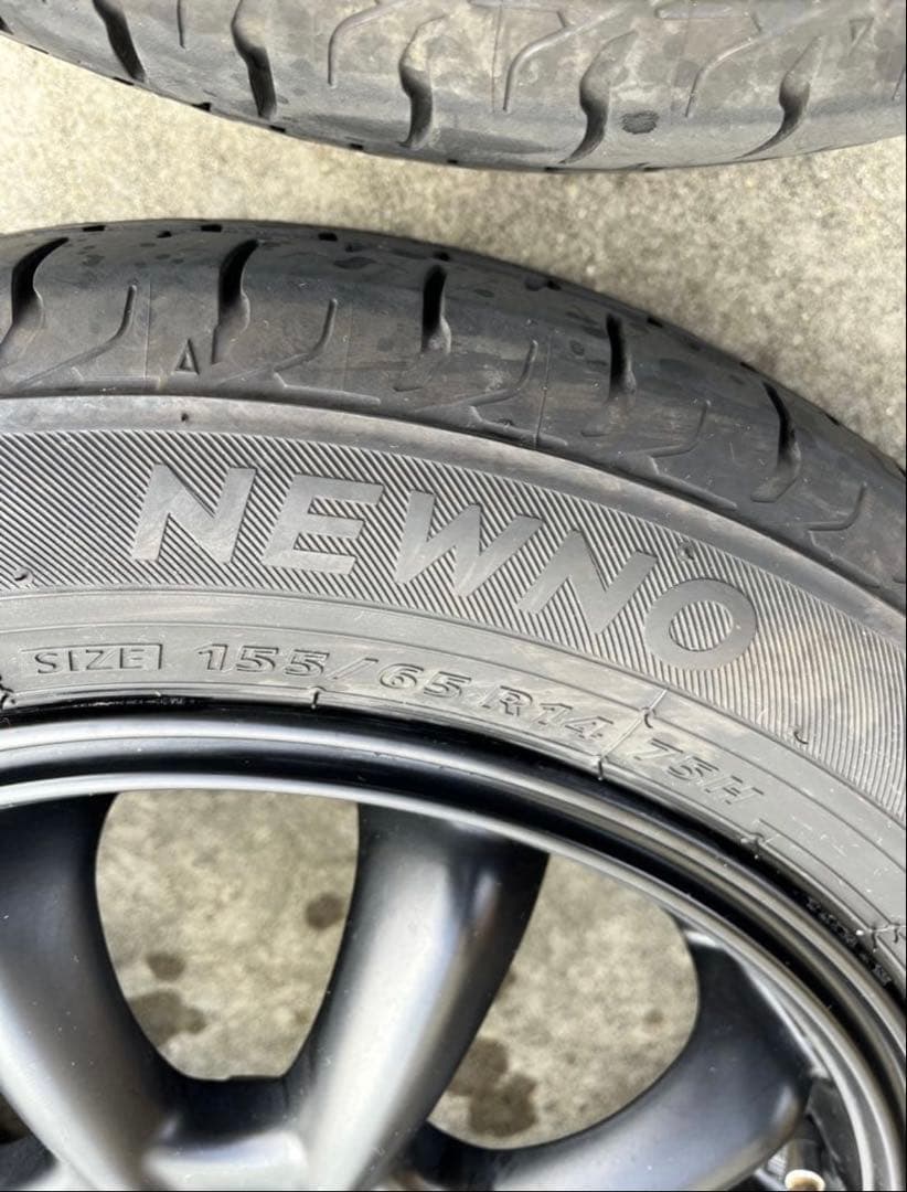 ③ZACK JP-209 【NEWNO 2025年製】155/65R14