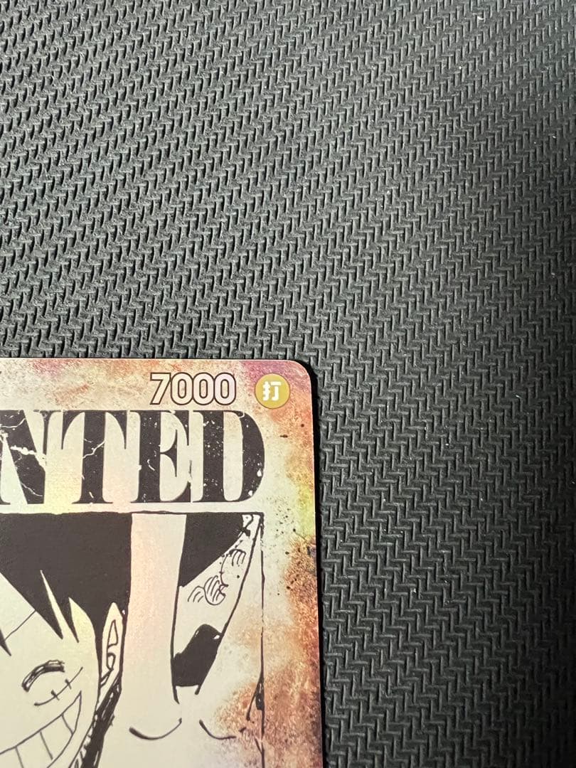 ワンピースカード　モンキー・Ｄ・ルフィ　パラレル　手配書　SP