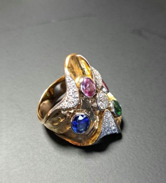 【美品】指輪(メレダイヤ等)