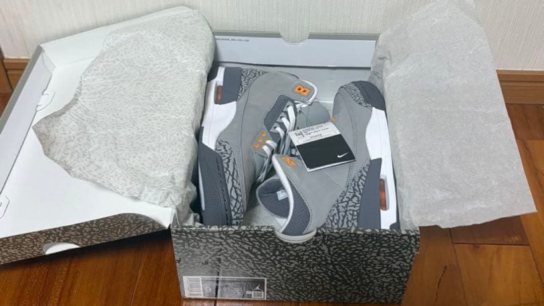 NIKE AIR JORDAN 3 RETRO エアジョーダン3 新品未使用